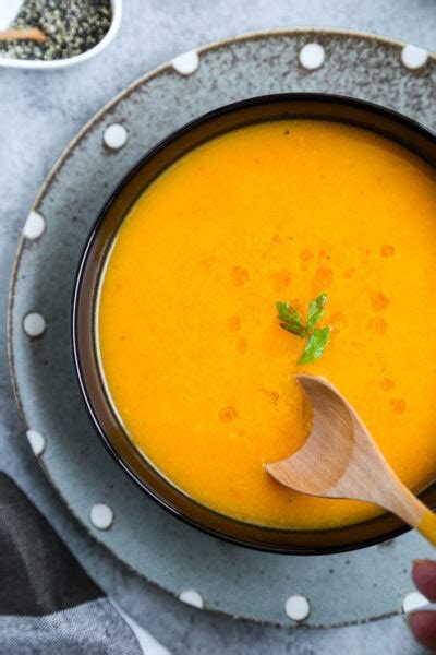 vegetable potage pickled plum