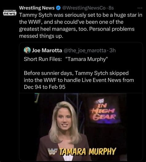 Wrestling News - Tammy Sytch was seriously set to be a... | Facebook