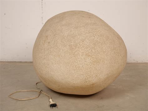 Rare Oversized Rock Lamp "Dora" by André Cazenave, Atelier A, France