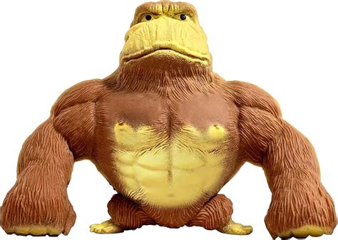 Amazon.com: NTM Accepted Funny Squishy Monkey Latex Monkey Gorilla Toy ...