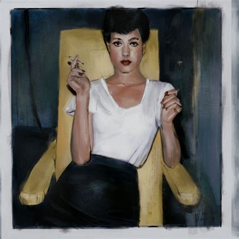 ArtStation - Smoking Rachel (Blade Runner)