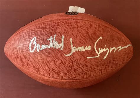 Super Rare OJ Simpson SIGNED As, Orenthal James Simpson, National