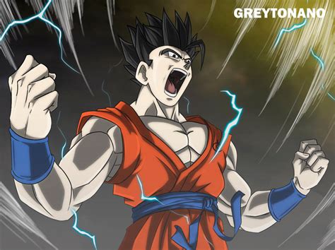 Gohan - Mystic by Greytonano on DeviantArt