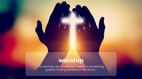 Try This Worship Background And Google Slides Template