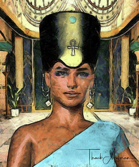 Makeda - Queen of Sheba - Art Print | Tharb Aworan Art Gallery