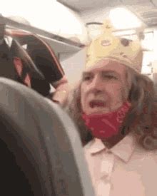 Burger King Man On Plane GIF - Burger King Man On Plane - Discover ...