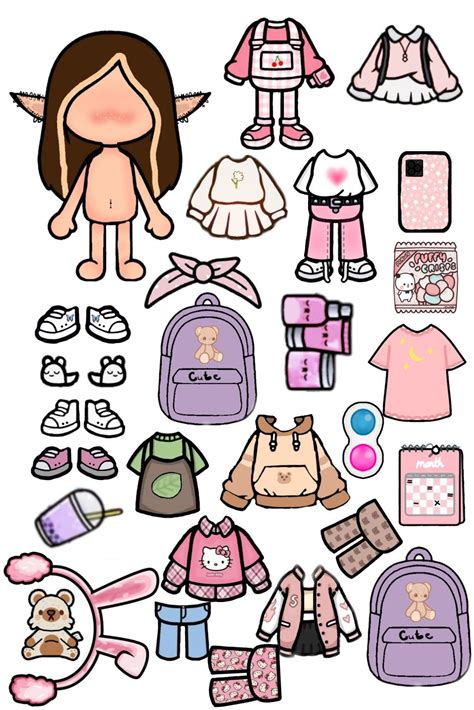 Paper Dolls Diy, Paper Dolls Clothing, Paper Toys, Paper Doll Template ...