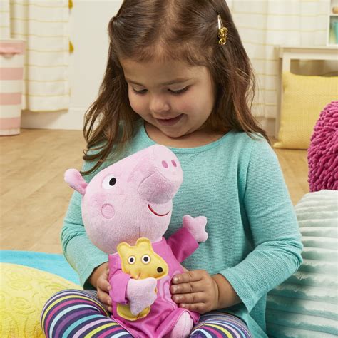 Snapklik.com : Peppa Pig Peppas Bedtime Lullabies Singing Plush Doll ...