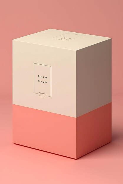 Premium Photo | A Poster of a Minimalist Gift Box Featuring Clean Lines ...