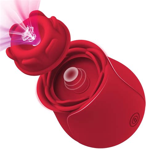 Sugdeai rose sex toy 10 vibrations+10 beats vibrator for women clitoral