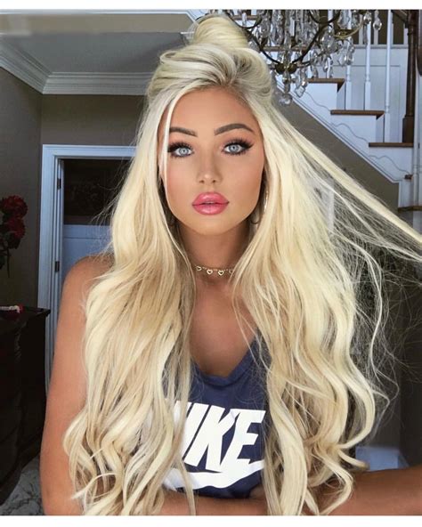 Pin by Frisky 73 on Goddess | Hair styles, Bleach blonde, Beautiful blonde