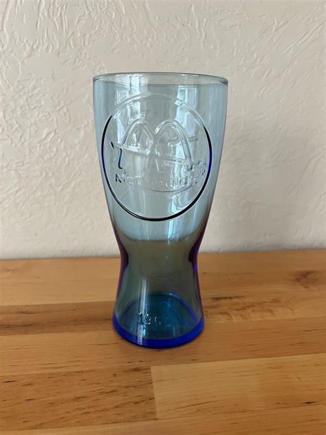 Mcdonald's Blue Glassware Collections | Mercari