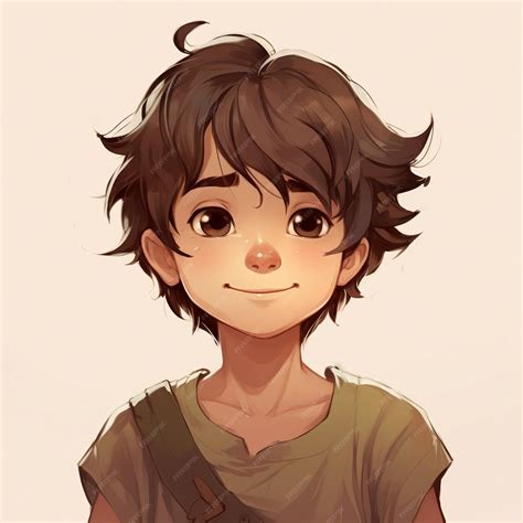 Premium AI Image | Realistic Anime Boy Drawing in the Style of Hayao ...