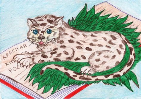Плакат Красная книга России с животными 4 класс-как нарисовать?