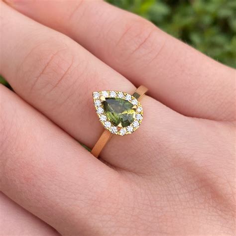 Green Sapphire Engagement Rings – Lilia Nash Jewellery