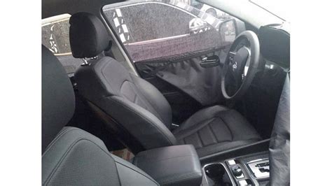 Next-gen SsangYong Rexton interior spied | CarTrade