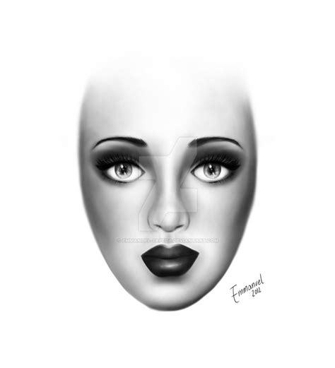 Digital Face by Emmanuel-Cepeda on DeviantArt