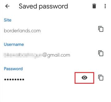 how to see passwords on android phone