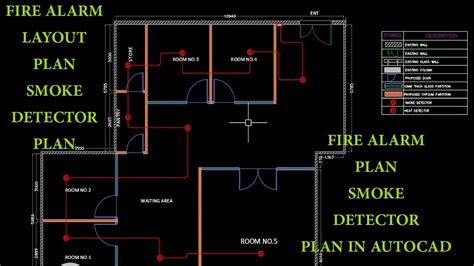 fire alarm symbol cad block