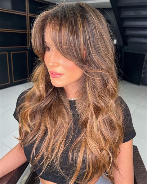 long hair curtain bangs  kieu toc khong  bo qua de  phan thu