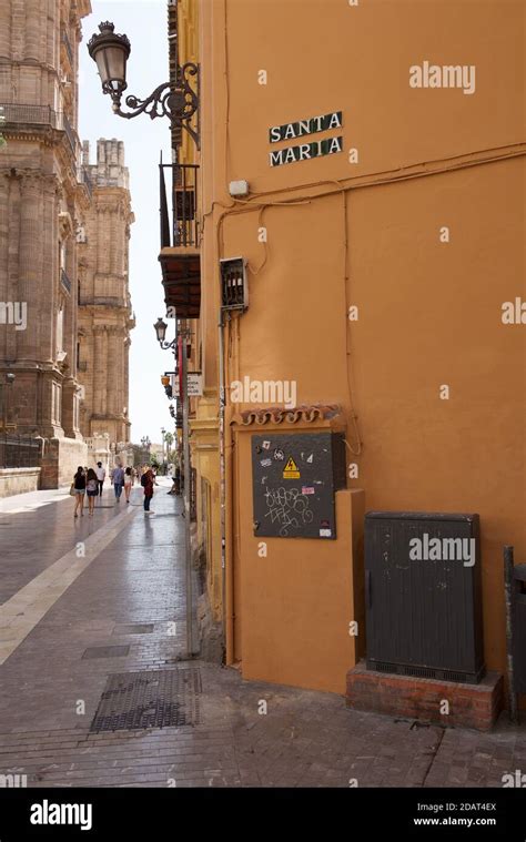 Malaga City Centre Stock Photo - Alamy