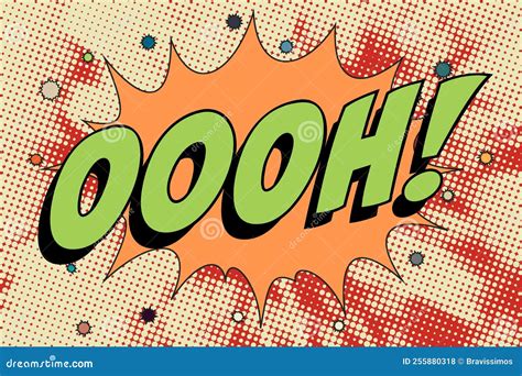 oooh abstract cartoon frame vector background sketch bubble stock