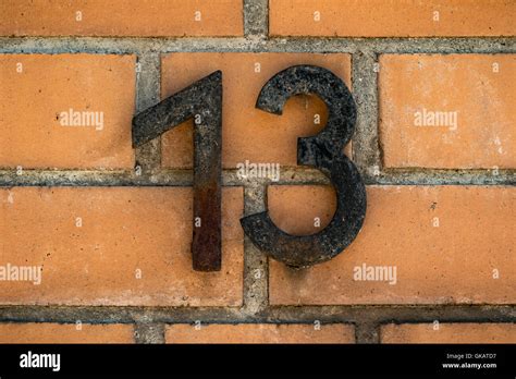 Number 13 hi-res stock photography and images - Alamy