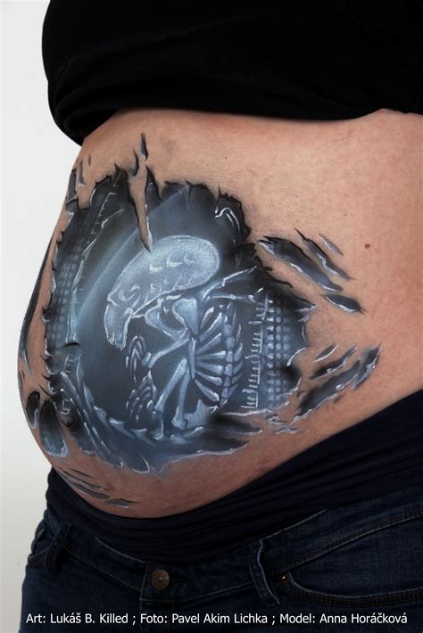 Alien Pregnancy Belly