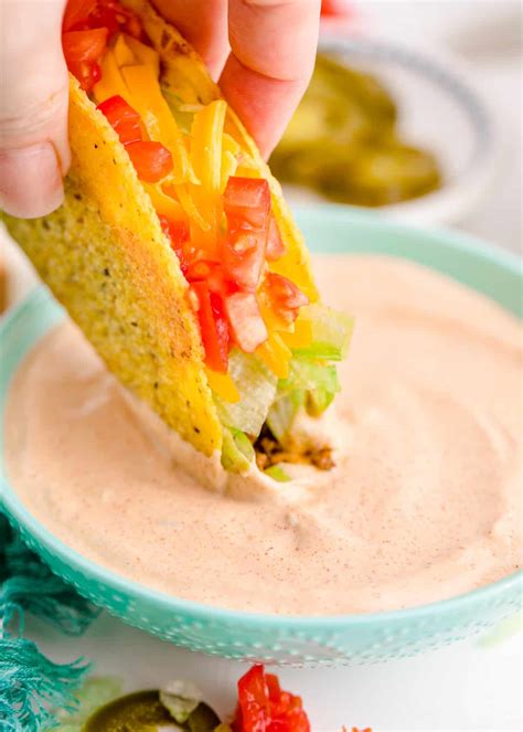 How to Make Taco Bell Creamy Jalapeno Sauce - Sweet Tea and Sprinkles