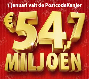 postcode loterij postcodekanjer lotennl