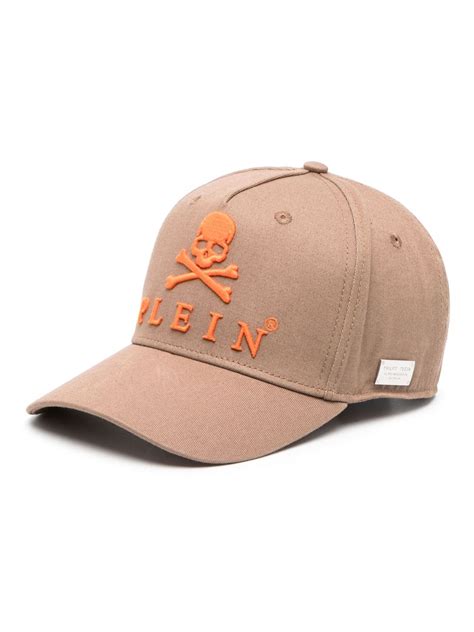 Philipp Plein Skull & Bones Baseball Cap - Farfetch