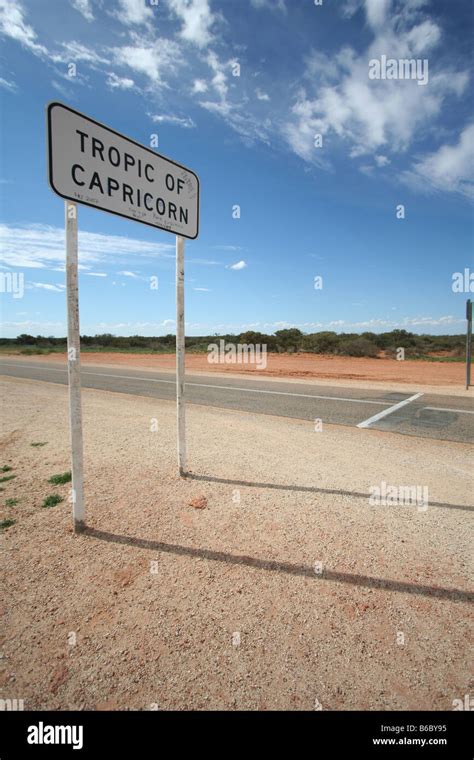 Tropic Of Capricorn in Western Australia Stock Photo - Alamy