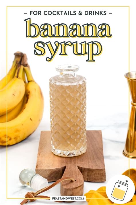 how to make banana syrup