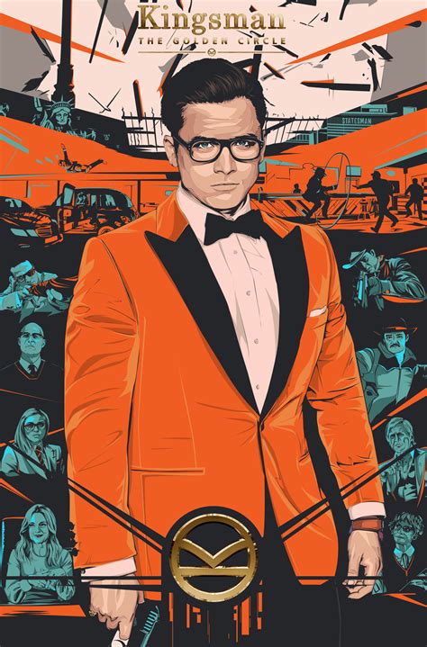 Kingsman: The Golden Circle - Alternative movie poster | Behance