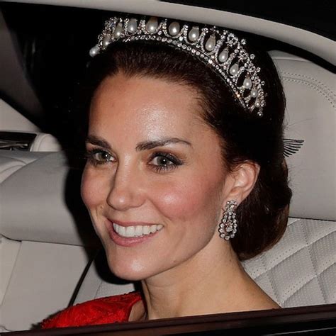 The story behind the Duchess of Cambridge's state banquet diamonds and ...