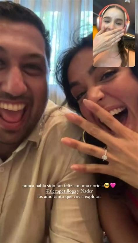 ¡Habrá boda! El novio de Ale Capetillo ya le dio el anillo y ella dijo