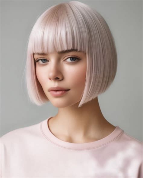23 Striking Platinum Bob Hairstyles and Haircuts