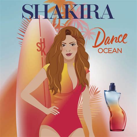 Shakira的Dance Ocean香水 ~ 新香水