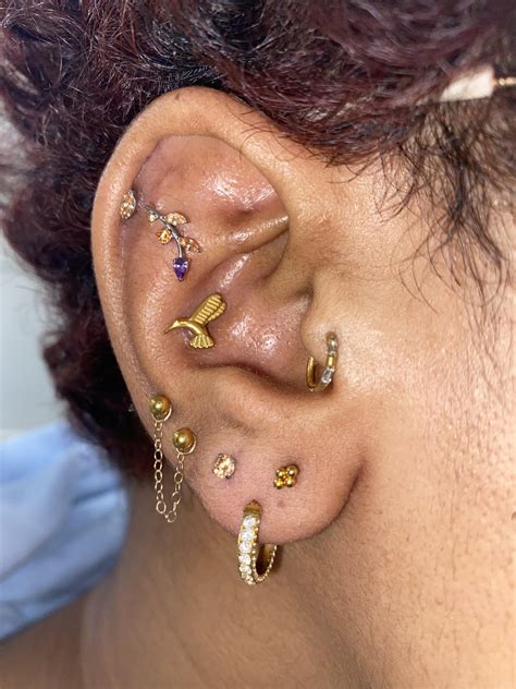 So I went to a piercers today because I wanted an anti tragus and snug