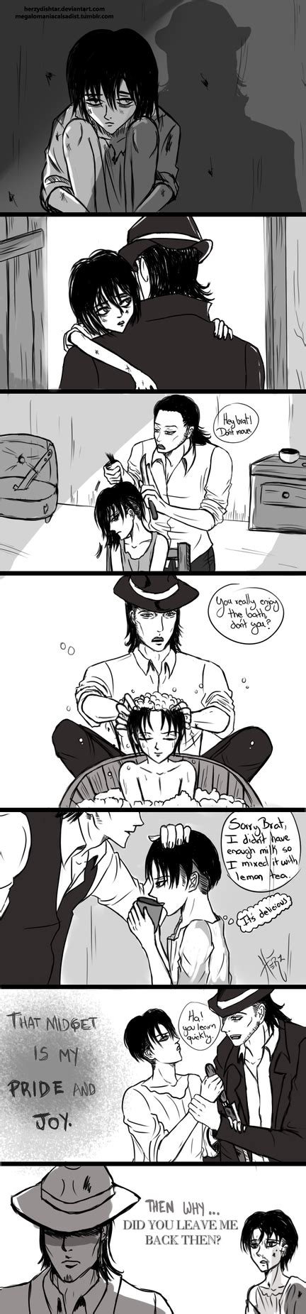 Levi and Kenny Ackerman - Unfit to be a parent by HerzyDIshtar on DeviantArt