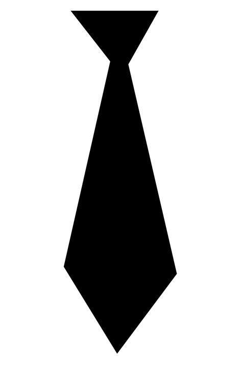 Tie Template Printable Free