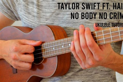 Taylor Swift ft. HAIM – No Body No Crime EASY Guitar Tutorial With ...