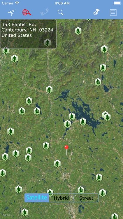 New Hampshire State Parks map! by Shine George