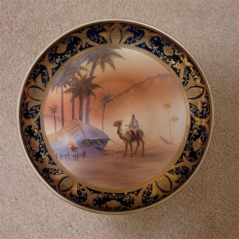 Noritake pedestal dish - River Market Antiques