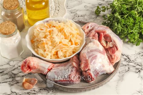 Тушеная баранина с квашеной капустой — рецепт с фото пошагово