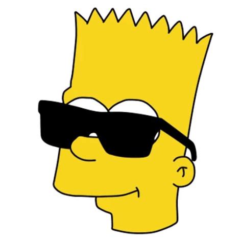 “Bart Simpson” stickers set for Telegram