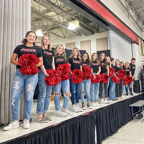 Melba High Cheer Team