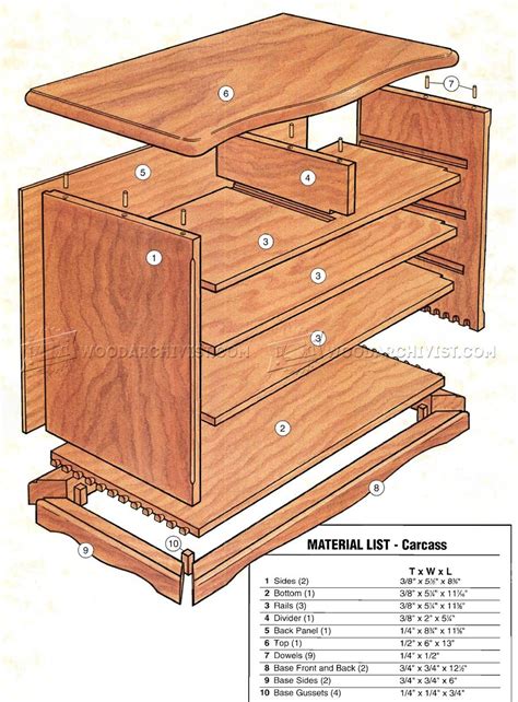 Heirloom Jewelry Box Plans • WoodArchivist