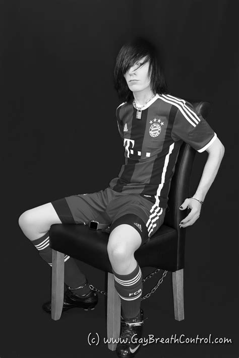 Bagged black and white soccer EmoBCSMSlave – Gay Bondage and Breath Control