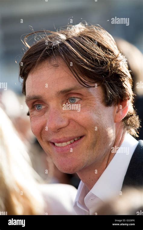 Cillian Murphy qui joue Tommy Shelby dans pointu oeillères, lors de la ...